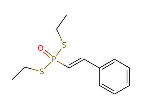<i>trans</i>-styryl-dithiophosphonic acid <i>S</i>,<i>S</i>'-diethyl ester