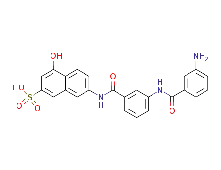 Molecular Structure of 6483-84-7 (7-[3-(3-amino-benzoylamino)-benzoylamino]-4-hydroxy-naphthalene-2-sulfonic acid)