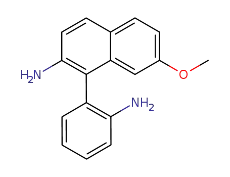 1-(2-amino-phenyl)-7-methoxy-[2]naphthylamine