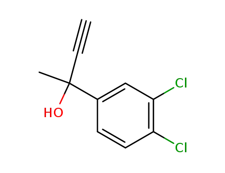 2-(3,4-dichloro-phenyl)-but-3-yn-2-ol