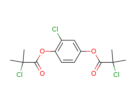 2-chloro-1,4-bis-(α-chloro-isobutyryloxy)-benzene