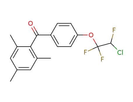 4'-(2-chloro-1,1,2-trifluoro-ethoxy)-2,4,6-trimethyl-benzophenone
