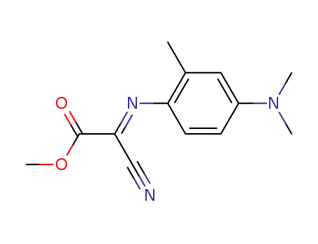 cyano-(4-dimethylamino-2-methyl-phenylimino)-acetic acid methyl ester