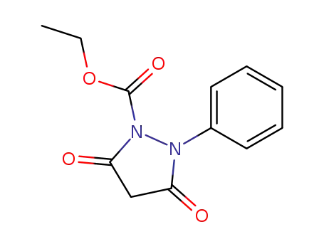 3,5-dioxo-2-phenyl-pyrazolidine-1-carboxylic acid ethyl ester