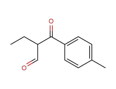 Molecular Structure of 100121-59-3 (2-<i>p</i>-toluoyl-butyraldehyde)