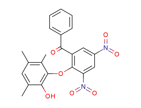 2-(2-hydroxy-3,5,6-trimethyl-phenoxy)-3,5-dinitro-benzophenone