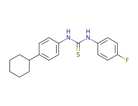 <i>N</i>-(4-cyclohexyl-phenyl)-<i>N</i>'-(4-fluoro-phenyl)-thiourea