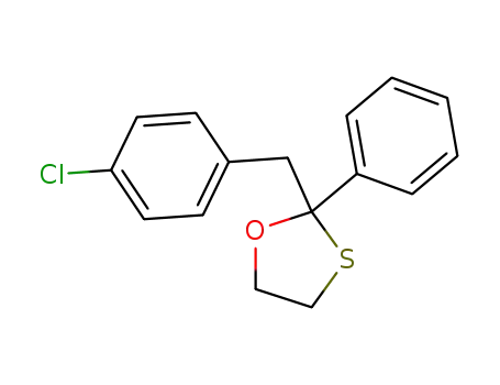 2-(4-chloro-benzyl)-2-phenyl-[1,3]oxathiolane
