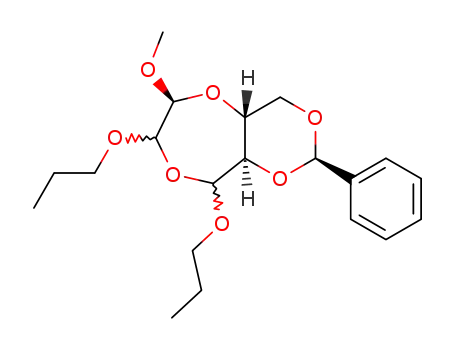 (4a<i>R</i>)-6<i>c</i>-Methoxy-2<i>c</i>-phenyl-7ξ,9ξ-dipropoxy-(4a<i>r</i>,9a<i>t</i>)-hexahydro-[1,3]dioxino[5,4-<i>e</i>][1,4]dioxepin