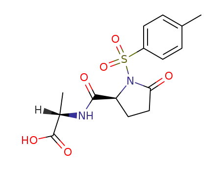 <i>N</i>-[<i>N</i>-(toluene-4-sulfonyl)-L-pyroglutamyl]-alanine