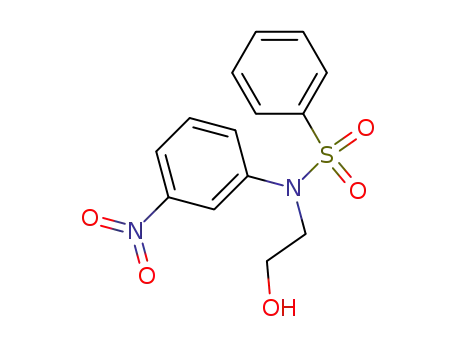 benzenesulfonic acid-[<i>N</i>-(2-hydroxy-ethyl)-3-nitro-anilide]
