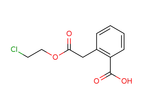 Molecular Structure of 115271-63-1 (2-(2-chloro-ethoxycarbonylmethyl)-benzoic acid)
