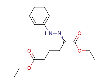2-phenylhydrazono-adipic acid diethyl ester