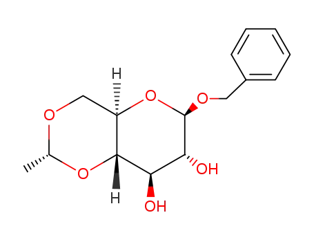 benzyl-[<i>O</i><sup>4</sup>,<i>O</i><sup>6</sup>-((<i>R</i>)-ethylidene)-β-D-glucopyranoside]