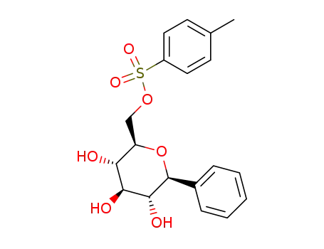 (1<i>S</i>)-1-phenyl-<i>O</i><sup>6</sup>-(toluene-4-sulfonyl)-1,5-anhydro-D-glucitol
