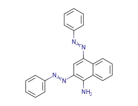 1-Naphthalenamine, 2,4-bis(phenylazo)-