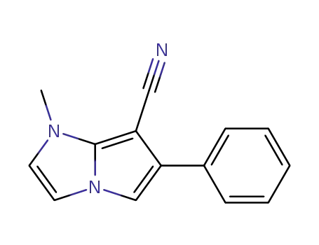 1H-Pyrrolo[1,2-a]imidazole-7-carbonitrile, 1-methyl-6-phenyl-