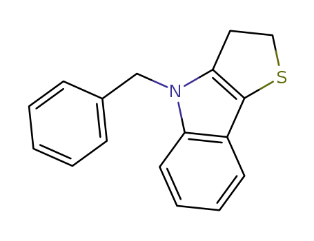 Molecular Structure of 98178-47-3 (4-benzyl-3,4-dihydro-2H-thieno[3,2-b]indole)