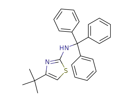 (4-<i>tert</i>-butyl-thiazol-2-yl)-trityl-amine