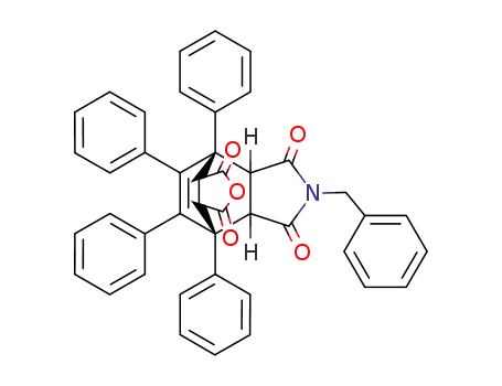 2-benzyl-1,3-dioxo-4,7,8,9-tetraphenyl-octahydro-4,7-etheno-isoindole-5,6-dicarboxylic acid anhydride
