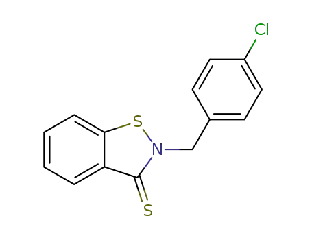 2-(4-chloro-benzyl)-benzo[<i>d</i>]isothiazole-3-thione