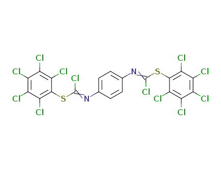Molecular Structure of 98963-72-5 (C<sub>20</sub>H<sub>4</sub>Cl<sub>12</sub>N<sub>2</sub>S<sub>2</sub>)