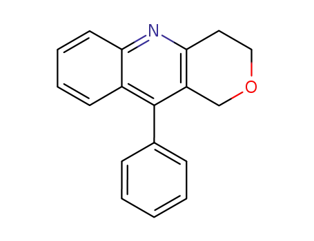 Molecular Structure of 17517-75-8 (10-phenyl-3,4-dihydro-1H-pyrano[4,3-b]quinoline)