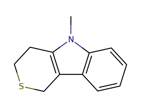 N-methyl-1,3,4,5-tetrahydrothiopyrano[4,3-b]indole