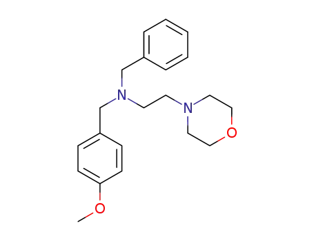 benzyl-(4-methoxy-benzyl)-(2-morpholin-4-yl-ethyl)-amine