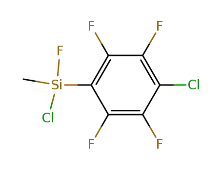 Silane, chloro(4-chloro-2,3,5,6-tetrafluorophenyl)fluoromethyl-