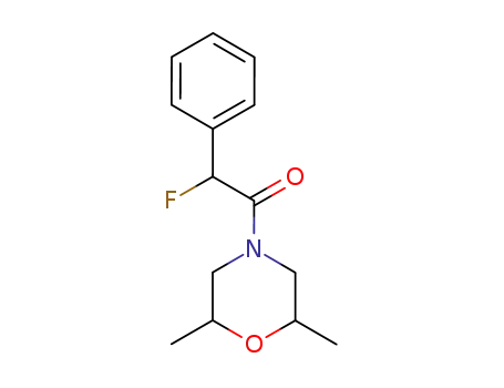4-(fluoro-phenyl-acetyl)-2,6-dimethyl-morpholine