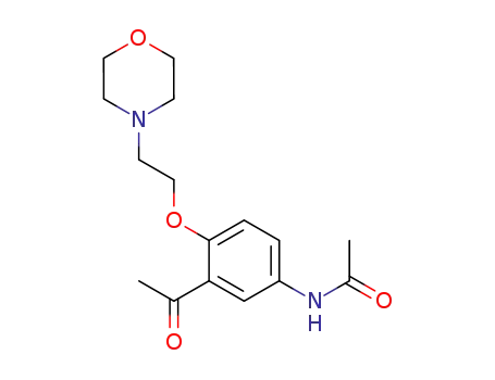1-[5-acetylamino-2-(2-morpholin-4-yl-ethoxy)-phenyl]-ethanone