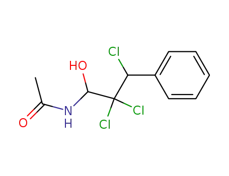N-(2,2,3-Trichloro-1-hydroxy-3-phenyl-propyl)-acetamide