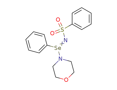 4-(<i>N</i>-benzenesulfonyl-benzeneseleninimidoyl)-morpholine