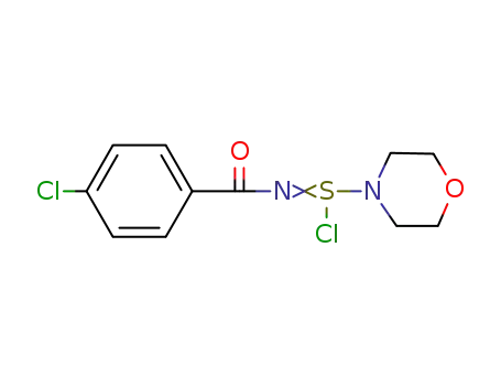 <i>N</i>-(4-chloro-benzoyl)-morpholine-4-sulfinimidoyl chloride