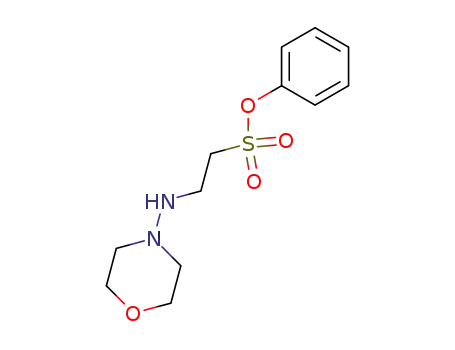 2-morpholin-4-ylamino-ethanesulfonic acid phenyl ester