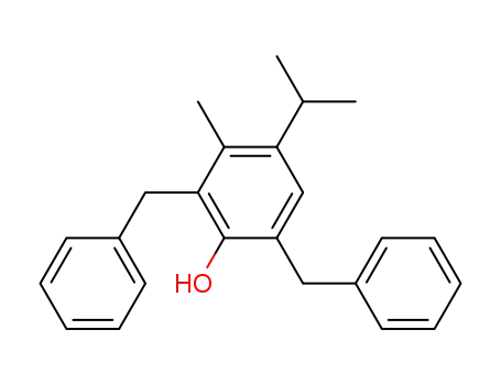 2,6-Dibenzyl-4-isopropyl-3-methyl-phenol