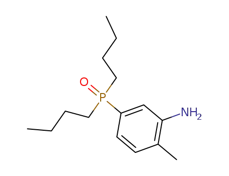 5-dibutylphosphinoyl-2-methyl-aniline