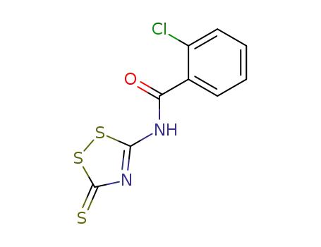 5-(2-chloro-benzoylamino)-[1,2,4]dithiazole-3-thione