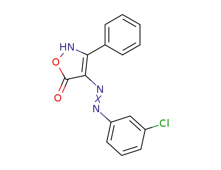 3-phenyl-isoxazole-4,5-dione 4-[(3-chloro-phenyl)-hydrazone]