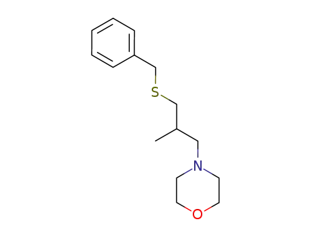 4-(3-benzylsulfanyl-2-methyl-propyl)-morpholine