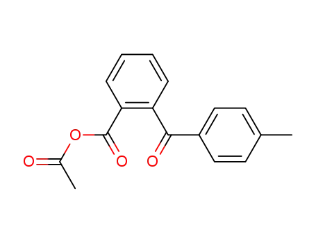 acetic acid-(2-<i>p</i>-toluoyl-benzoic acid )-anhydride