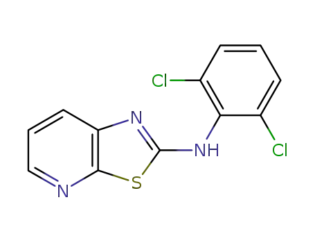 (2,6-dichloro-phenyl)-thiazolo[5,4-<i>b</i>]pyridin-2-yl-amine