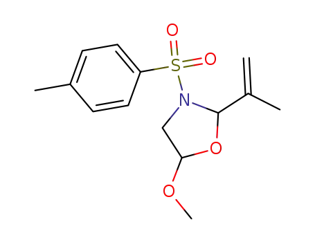 2-isopropenyl-5-methoxy-3-(toluene-4-sulfonyl)-oxazolidine