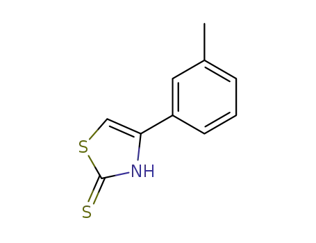 2(3H)-Thiazolethione, 4-(3-methylphenyl)-