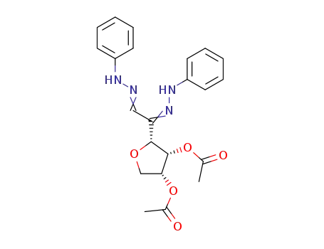 di-<i>O</i>-acetyl-D-<i>arabino</i>-3,6-anhydro-[2]hexosulose-bis-phenylhydrazone