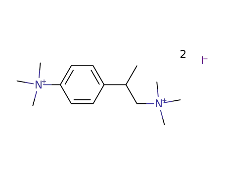 tri-<i>N</i>-methyl-4-(β-trimethylammonio-isopropyl)-anilinium; diiodide