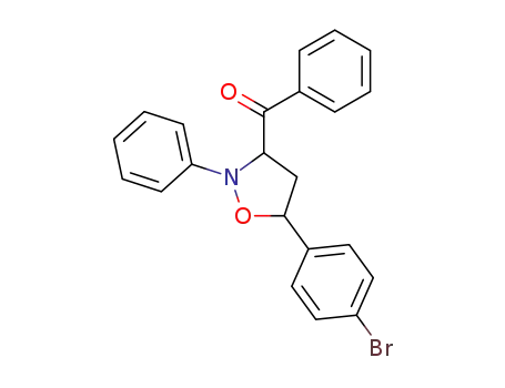 Methanone, [5-(4-bromophenyl)-2-phenyl-3-isoxazolidinyl]phenyl-
