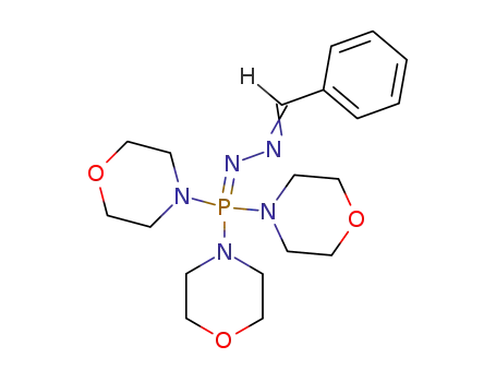benzaldehyde (tri-morpholin-4-yl-λ<sup>5</sup>-phosphanylidene)-hydrazone