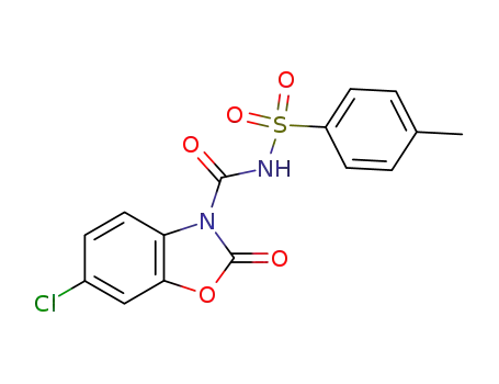 6-chloro-2-oxo-benzooxazole-3-carboxylic acid toluene-4-sulfonylamide